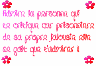 admire ...