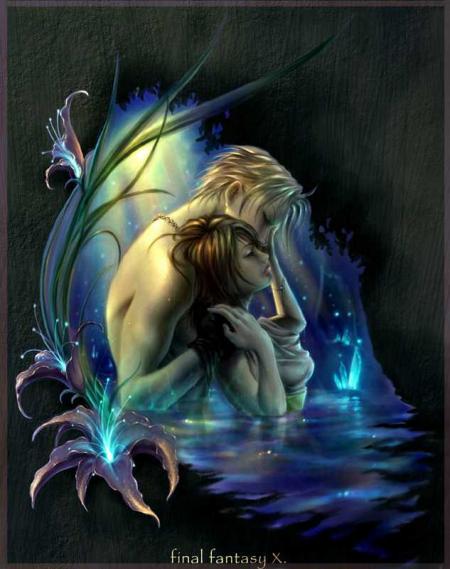 yuna et tidus (ff10)