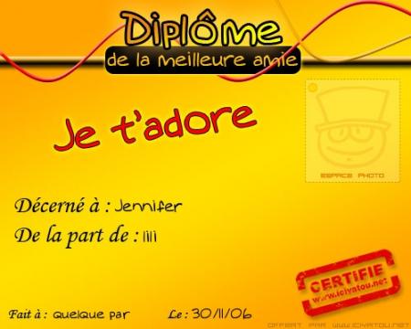 je t'adore